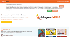 Desktop Screenshot of ma-carte-dialogues.fr